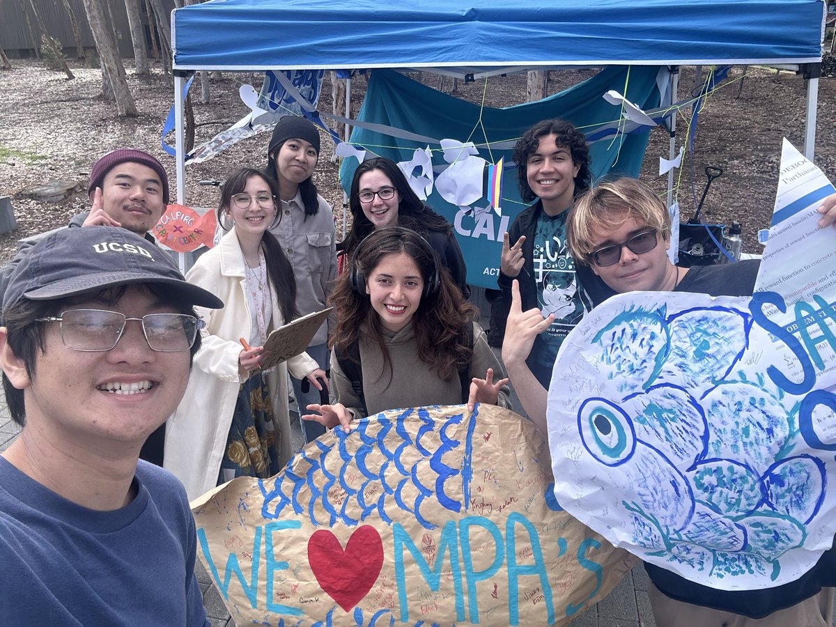 ngotobyngo's tweet photo. Today we tabled and talked to hundreds of students about californias opportunity to increase our MPAs!! And all the students were so excited to strengthen and expand them 🤯🤯😤😤

@CALPIRGStudent @GavinNewsom @WadeCrowfoot @saman_themurray @jenneckerle https://t.co/B0O6UlldVK