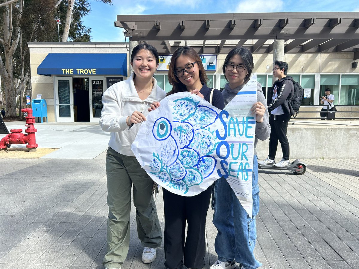 Today we tabled and talked to hundreds of students about californias opportunity to increase our MPAs!! And all the students were so excited to strengthen and expand them 🤯🤯😤😤

<a href="/CALPIRGStudent/">CALPIRGStudent</a> <a href="/GavinNewsom/">Gavin Newsom</a> <a href="/WadeCrowfoot/">Wade Crowfoot</a> <a href="/saman_themurray/">Samantha Murray</a> <a href="/jenneckerle/">Jenn Eckerle</a>