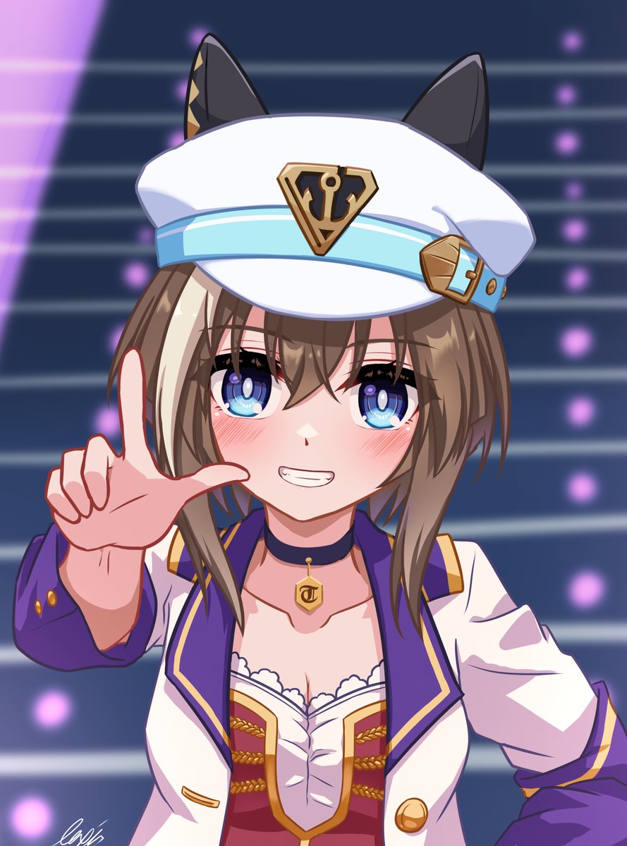 シュヴァルグラン(ウマ娘) 「シュヴァル……… 」|Lexisのイラスト