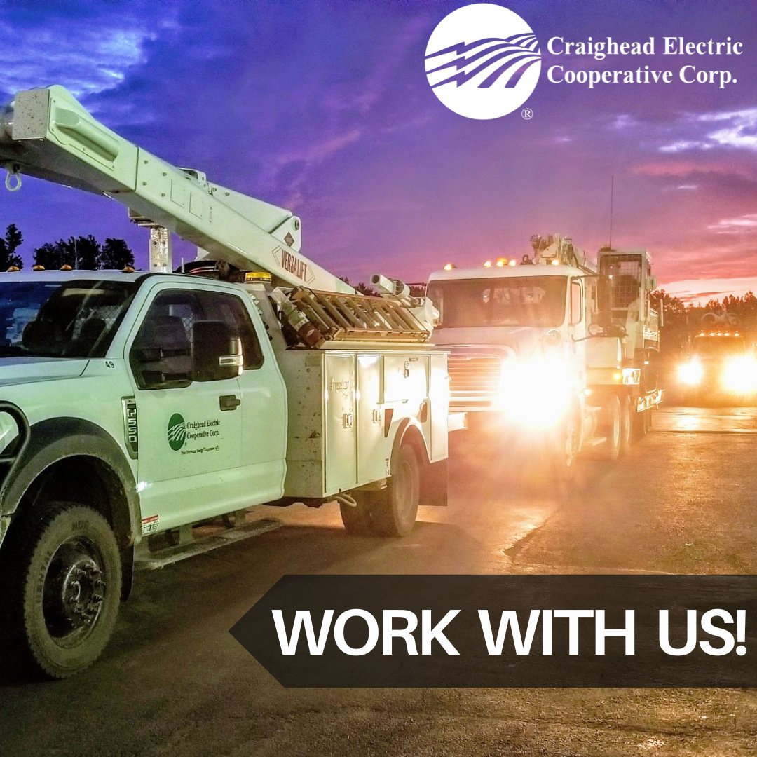 We're hiring a Mechanic Technician! Apply online at, craigheadelectric.isolvedhire.com/jobs/. Applications are accepted through April 3, 2024.

Equal Opportunity Employer-minorities/women/veterans/individuals with disabilities/sexual orientation/gender identity.