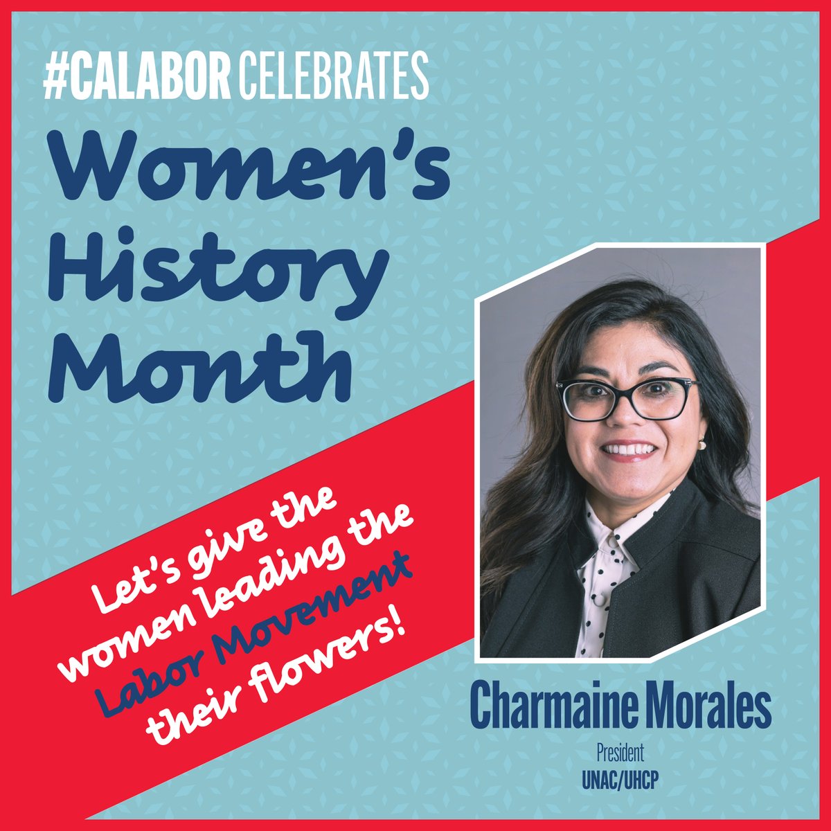 Charmaine Morales, leading @UNACUHCP, is the 1st woman of color, Mexican-American, & Filipina in her role. With her dedication to healthcare workers, from contracts to community engagement, she's a powerful union leader. #WomenHistoryMonth #HerStoryInspires