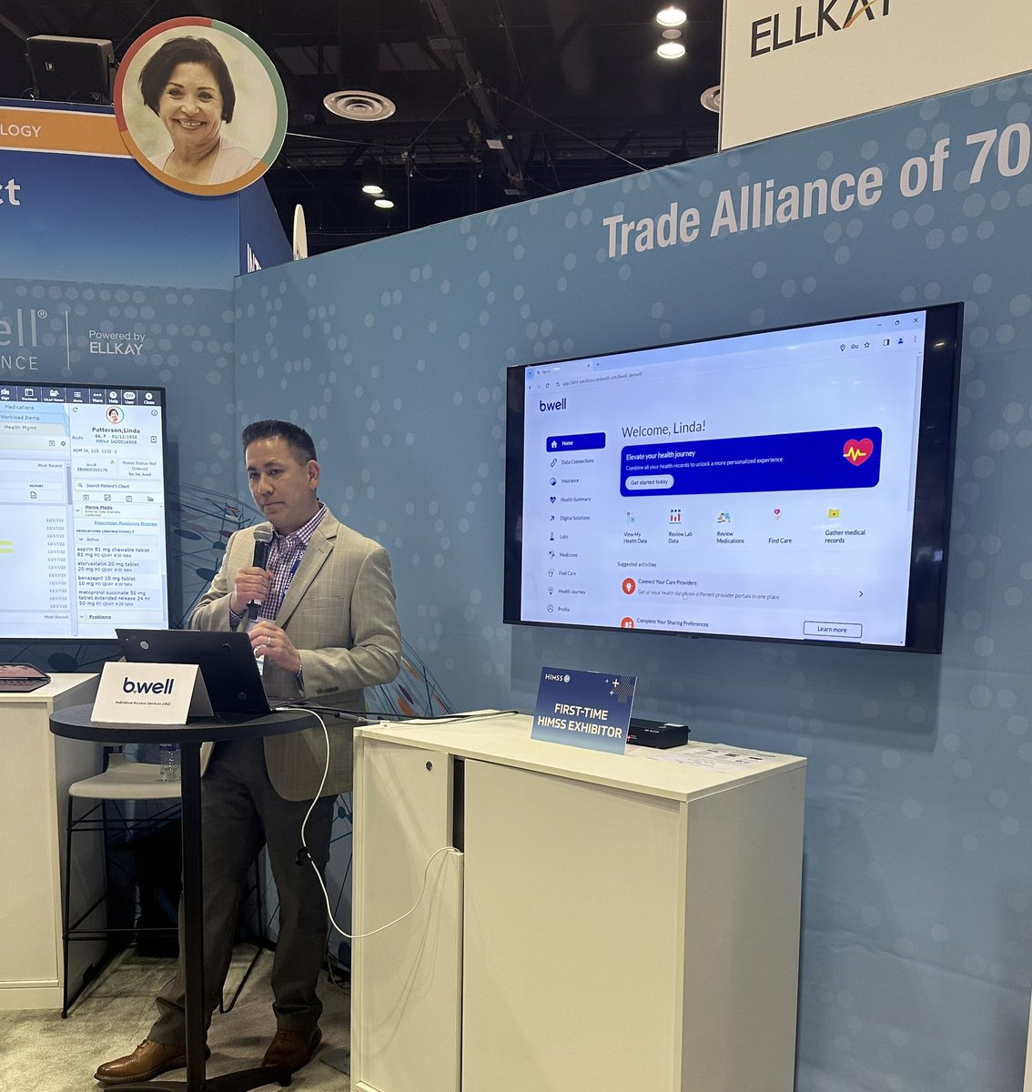 📣 Patients MUST be able to access their own health data. Period. Full stop. They must be able to do this easily and without remembering their old portal logins. @CommonWell member @icanbwell makes that possible. #patientaccess #IAS #TEFCA #HIMSS24