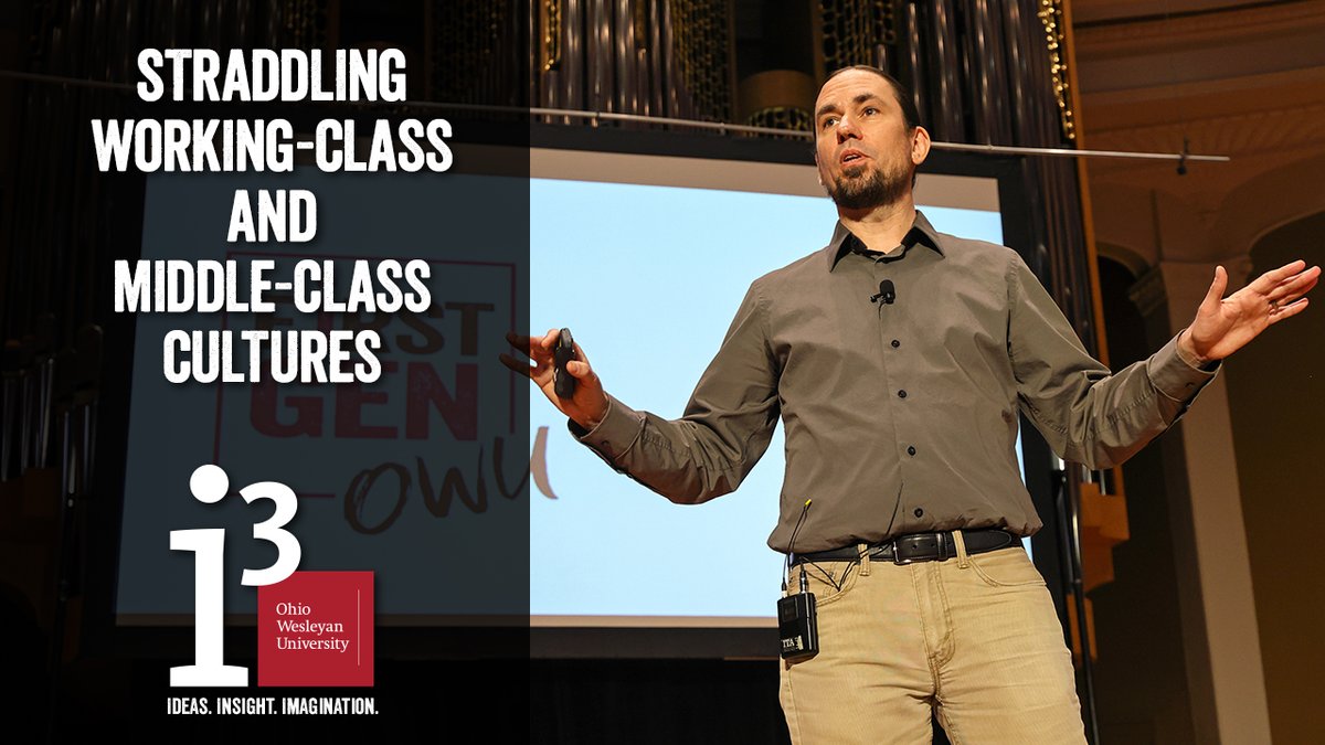 Straddling Working-Class and Middle-Class Cultures 👷‍♂️ A mini lecture from OWU Sociology & Anthropology Professor Paul Dean, and our newest video release from Ohio Wesleyan's popular i³ (i-Qubed) event. ➡️youtu.be/kI2U_KYUtL0