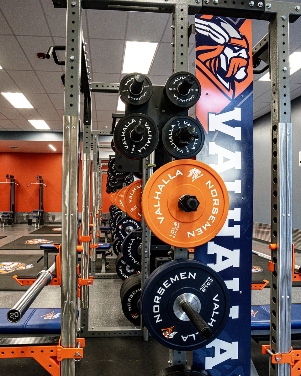 SAMSON_EQ's tweet image. Featuring Double Sided Flex-Racks, custom branded plates &amp;amp; dumbbells, and state-of-the-art combo benches &amp;amp; Lat-Row Machines. This weight room, born from lifelong relationships and a vision for excellence, is where Norsemen champions are forged.

#ValhallaNorsemen #SamsonStrong