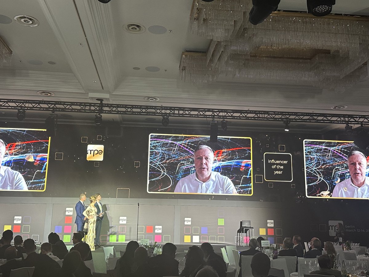 mpecosystem's tweet photo. Congratulations to @JeremyKingPCI, our final winner, on the prestigious โinfluencer of the yearโ award! ๐ #mpe2024 #mpecosystem #mpeawards https://t.co/kpqsHTpEXl