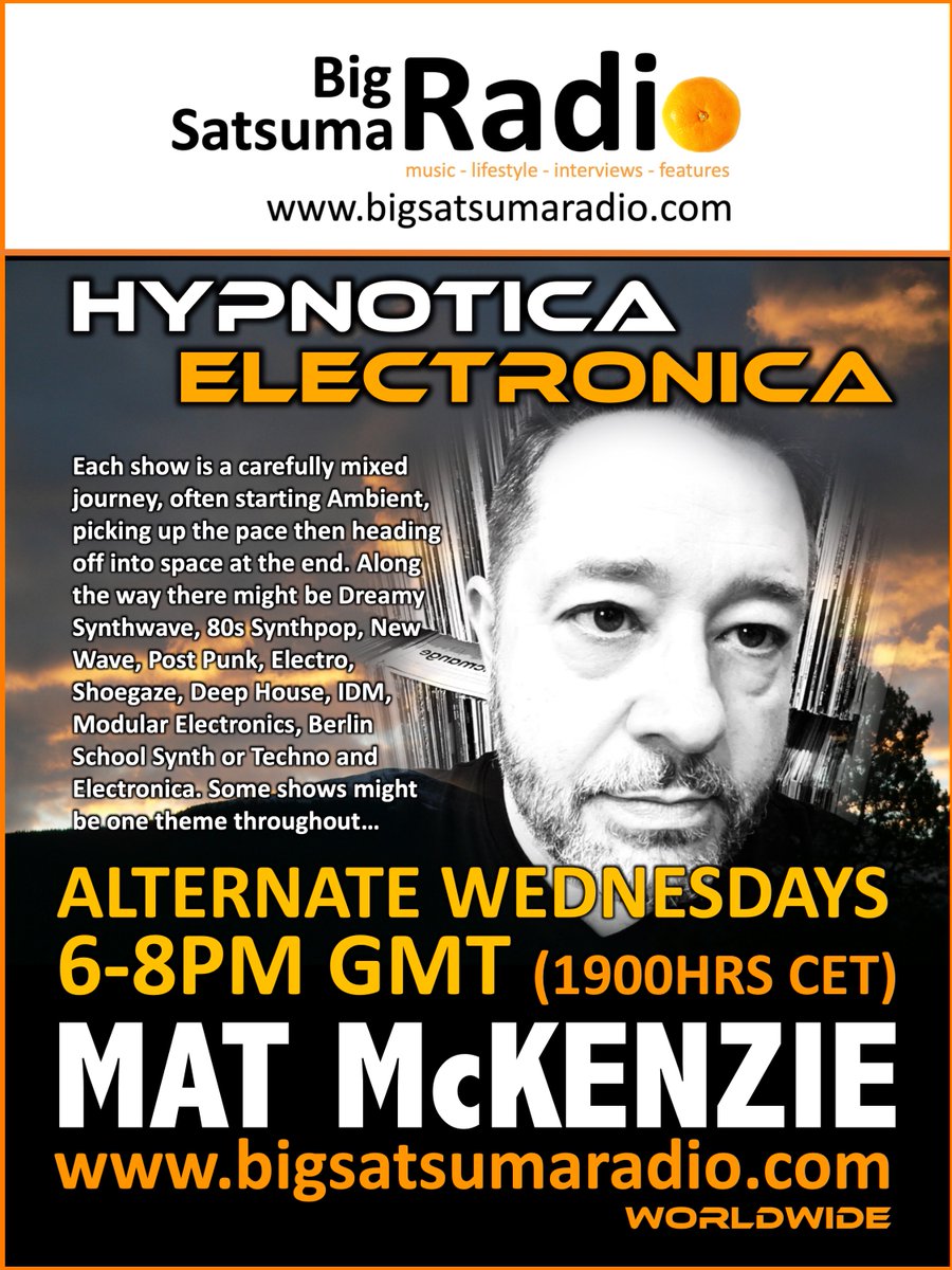 Blasting out of @bigsatsumaradio Towers right now is the @matmckenzie Hypnotica Electronica radio show with a show dedicated to Hard Corps. Sounding damn fine!