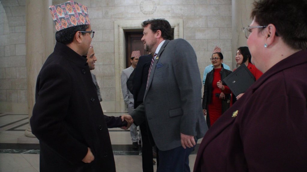 Happy to have supported MLA @JenFortRichmond’s member’s statement recognizing the Nepali Cultural Society of Manitoba this afternoon in the Legislative Assembly.

#mbpoli