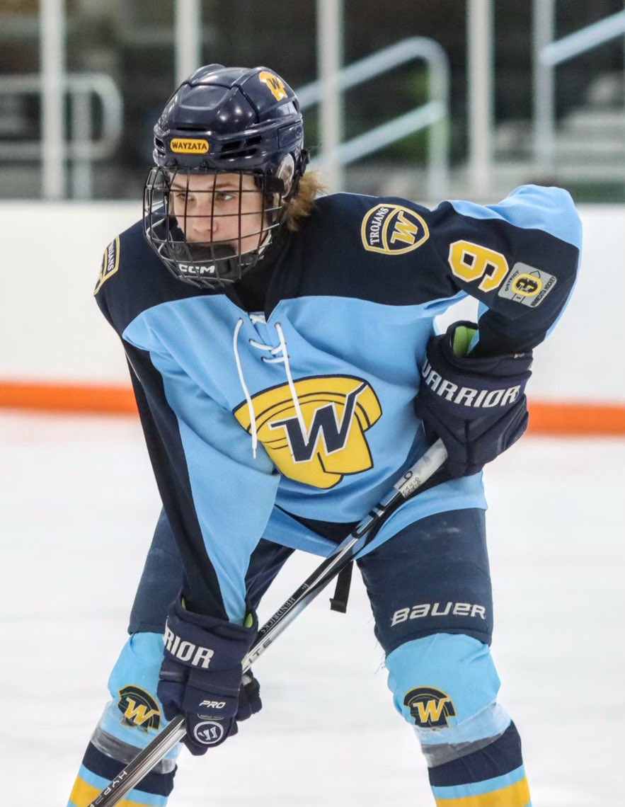 Player to watch at the Bantam AA State Tournament: Forward Jackson Hendricks of Wayzata (2009) 
📸 <a href="/Romuald_Images/">David Romuald</a>