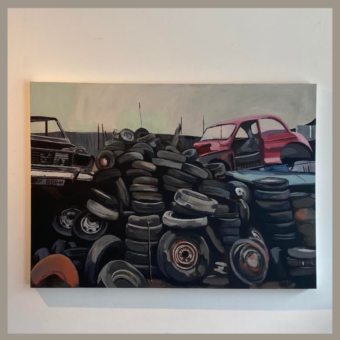 FusionArtsOx's tweet photo. Exciting news! #WindowGalleries return tomorrow with two exhibitions:

1️⃣ "A Restive Sojourner" by @mezelli_parker: GRT culture through unique art.

2️⃣ "Most Men Lead Lives of Quiet Desperation I, 2023" by @louiswdaviesart: Explore masculinity and the changing working class. https://t.co/6V9YmOkYZB