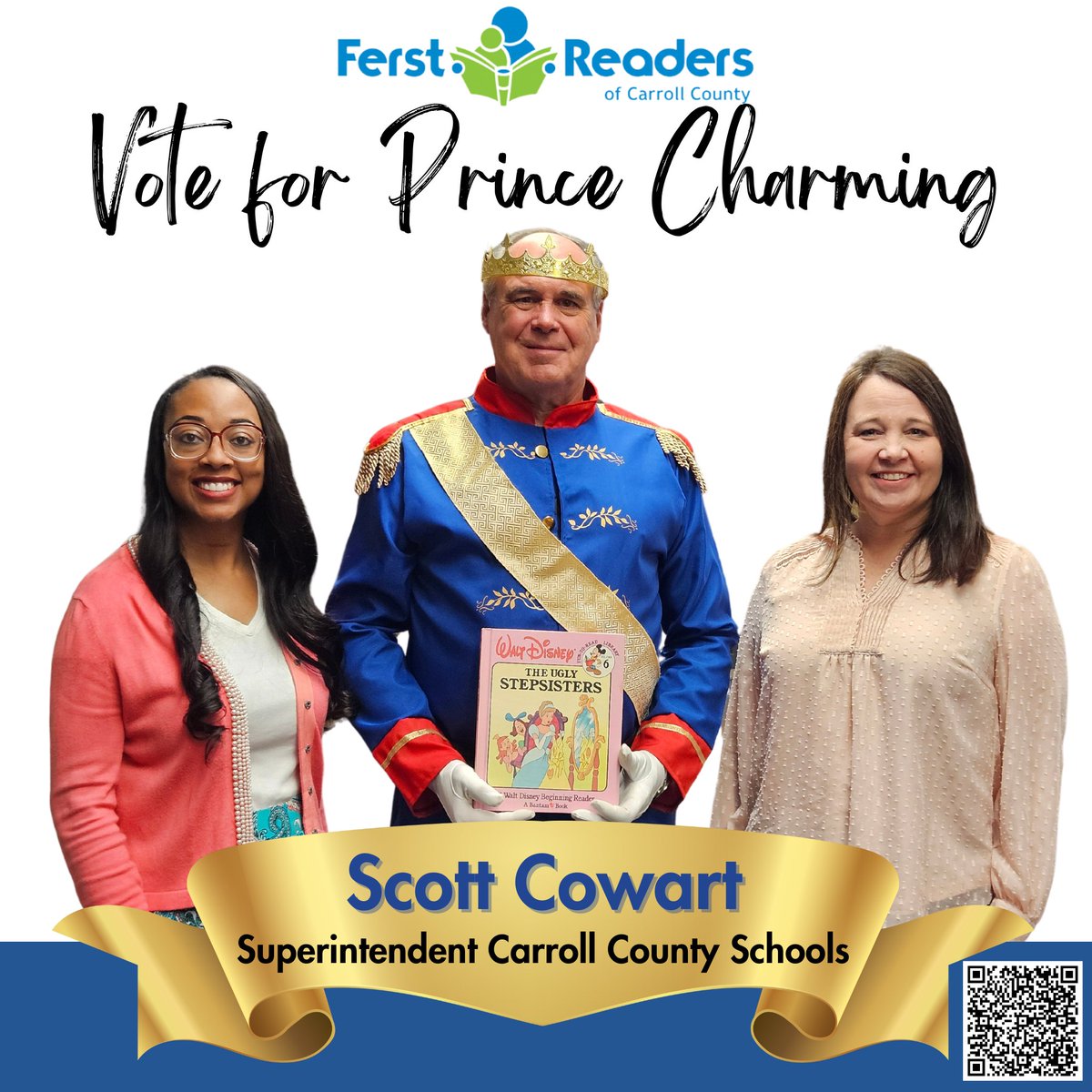 I visited Glanton Hindsman and Sand Hill Elementary schools this morning to share my love of reading    There are only two more days left to support the FERST Readers Book Character Contest. Please support this effort by voting for me by at carrollferst.my.canva.site.