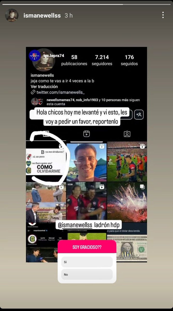 OOCismanewells's tweet photo. SOY GRACIOSO??

SI

NO https://t.co/I7BBCsfDOm