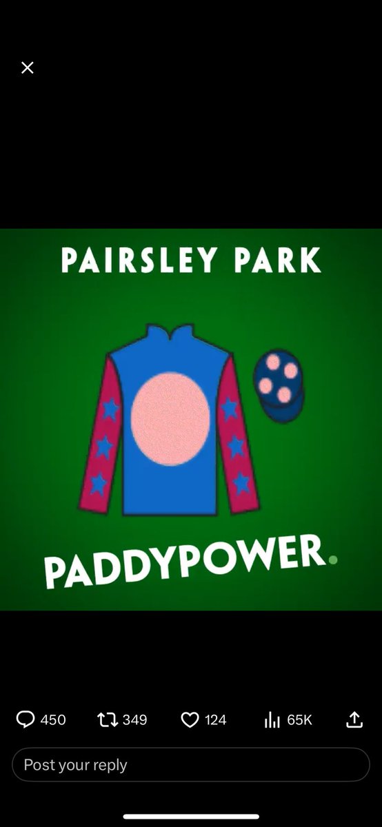 Sheryl1404's tweet photo. @paddypower https://t.co/SaDTta7E0f