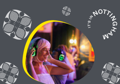 🎧Books and Beats at @nottmcentrallibrary with our Silent Disco! £5, inclusive of a complimentary welcome drink upon arrival. Thursday 28 March | 7pm to 10pm | Tickets: £5 📷 In partnership with @itsinnottingham