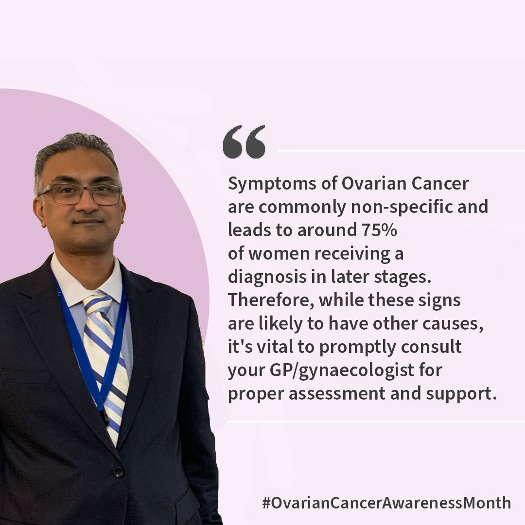 LondonGynae's tweet photo. Emphasising the importance of awareness, he notes that the nonspecific nature of these symptoms often results in around 75% of women being diagnosed in later stages. 2/4 https://t.co/qXnbi5Mg42