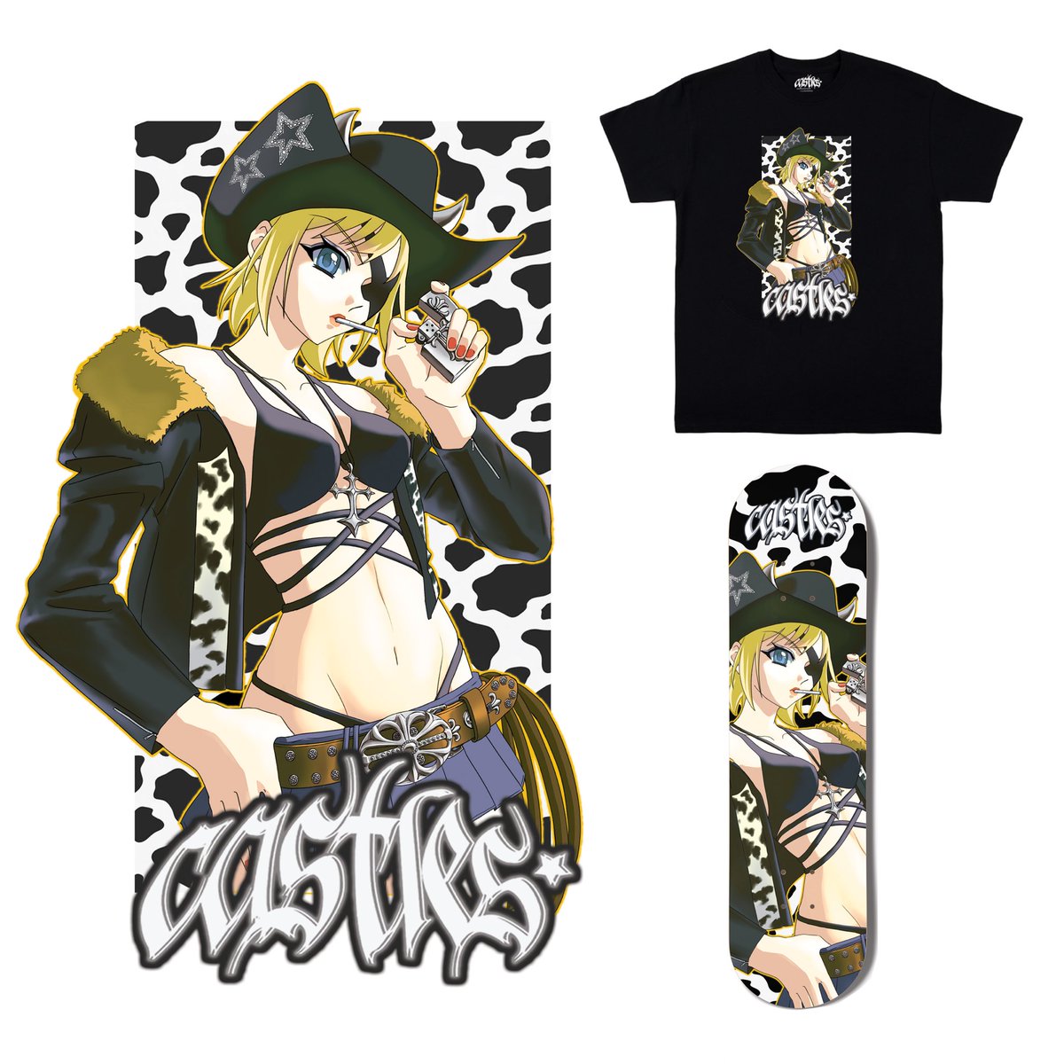 Cxstlez's tweet image. New Chromatic Cowgirl Items are now available!