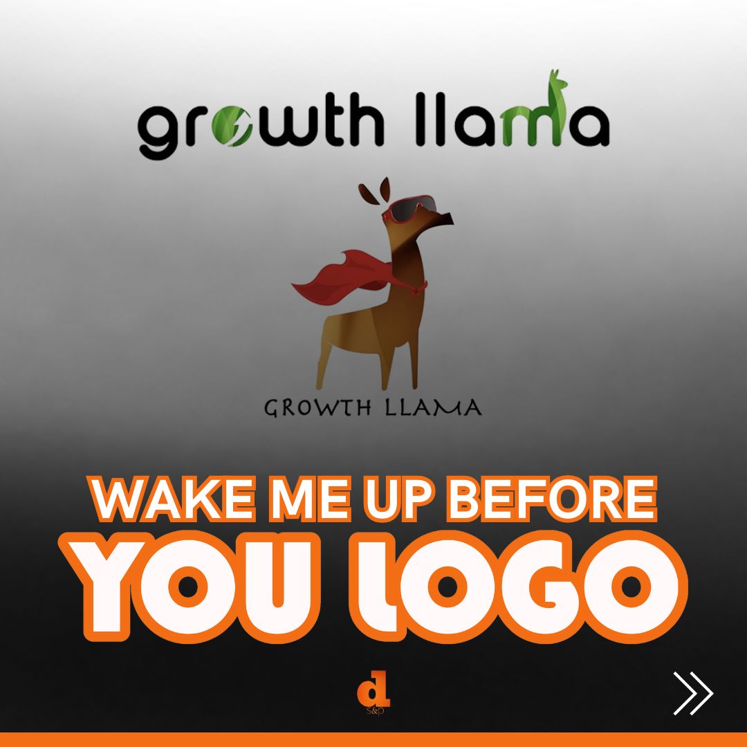911fordesign's tweet photo. Ready to play the branding game? Growth Llama, a LinkedIn promotion agency, ensured a llama featured in their logo. One design emphasizes performance, while the other highlights superhero capabilities. 
#logodesign #socialmedia #digitalmarketing #wakemeupbeforeyoulogo https://t.co/sdeJFwjZV7