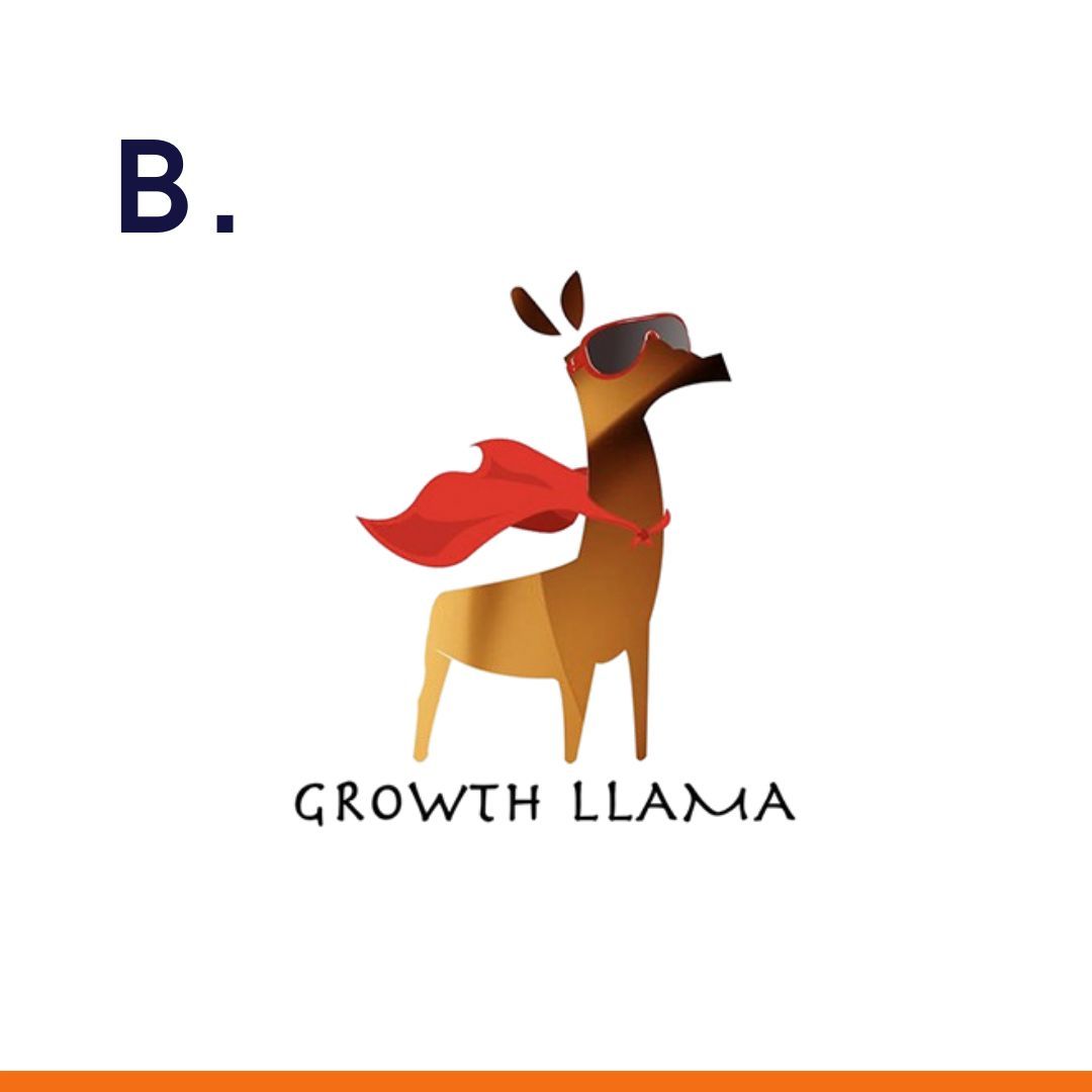 911fordesign's tweet photo. Ready to play the branding game? Growth Llama, a LinkedIn promotion agency, ensured a llama featured in their logo. One design emphasizes performance, while the other highlights superhero capabilities. 
#logodesign #socialmedia #digitalmarketing #wakemeupbeforeyoulogo https://t.co/sdeJFwjZV7