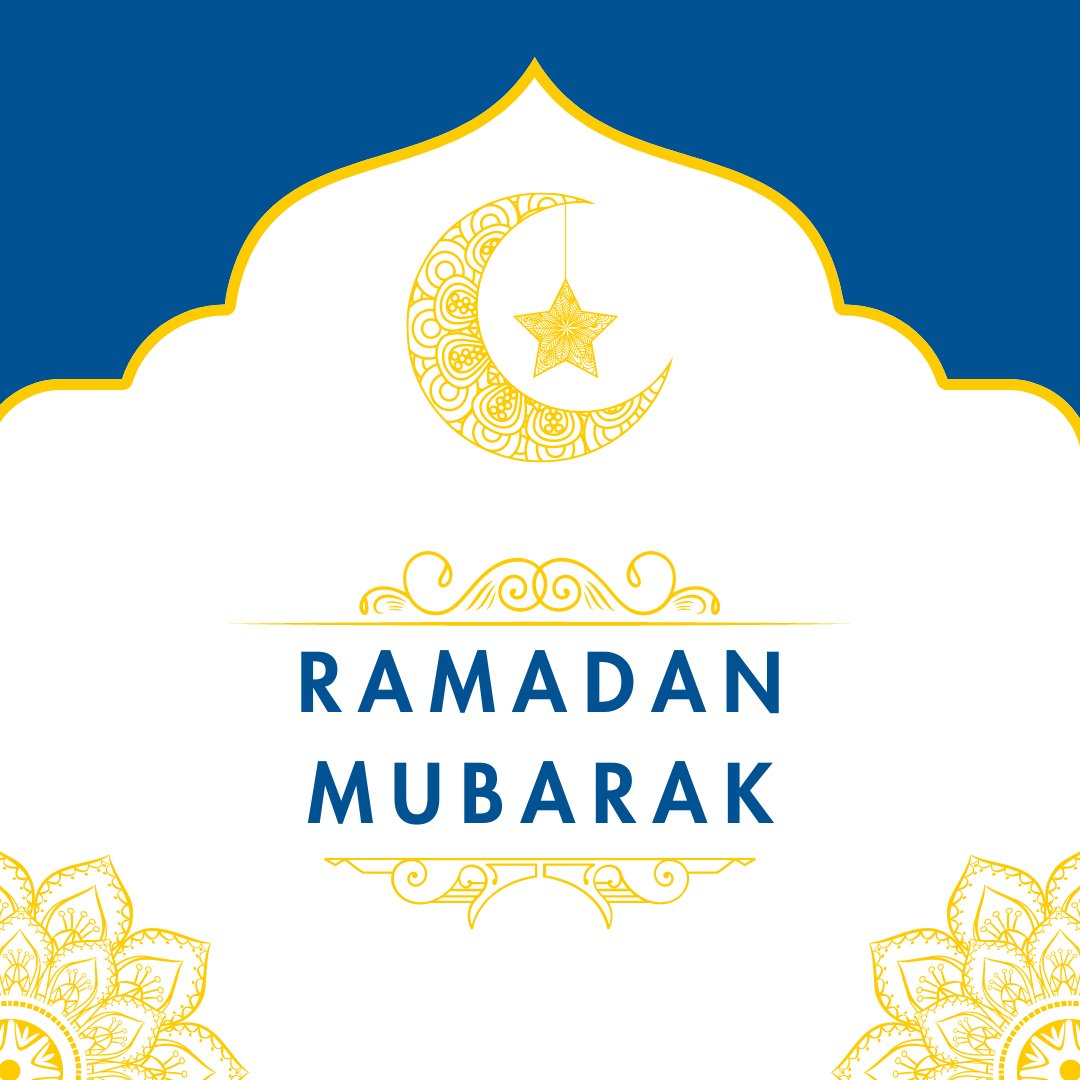Ramadan Mubarak to all our community members who are observing! May this sacred month bring happiness, peace & blessings!