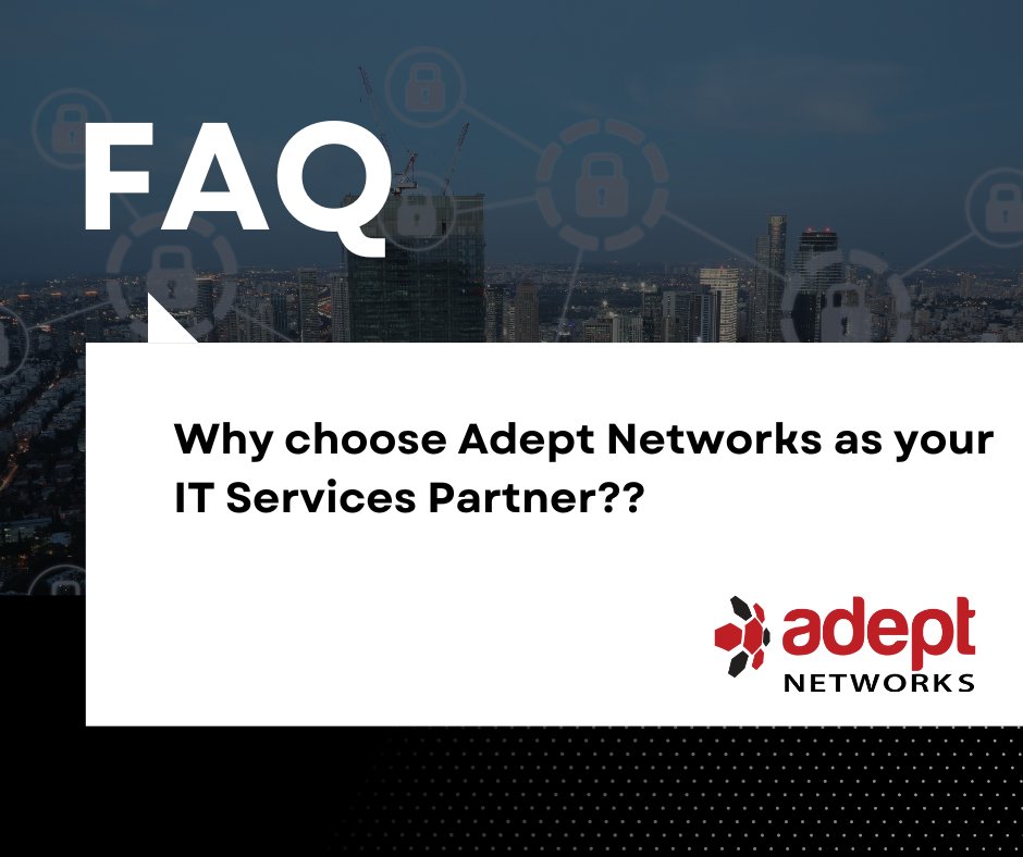 AdeptNetworks's tweet image. 🤔 Why choose Adept Networks as your IT Security Partner for your business?

⏺️ We Communicate!
⏺️We Live Answer our Phones!

Contact us today, and Adept will help you keep your business secure!
👉 ow.ly/qAyh50QHW20

#ITSecurityPartner #BusinessSecurity #ServiceRequests