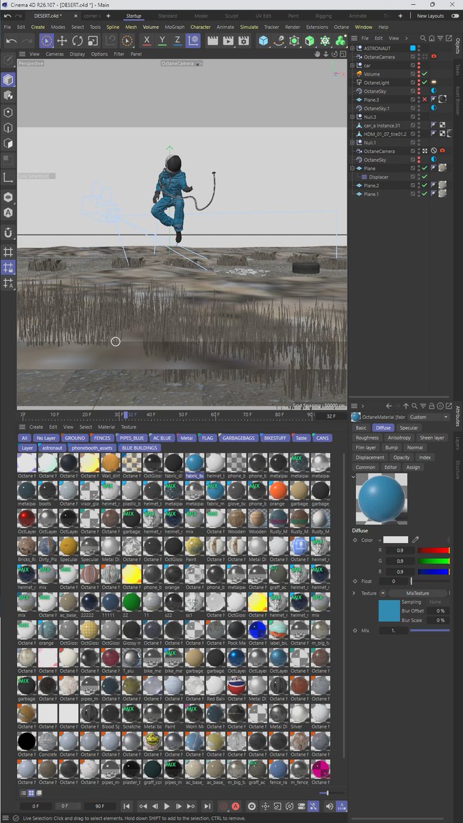 isul3d's tweet image. desert #cinema4d #C4D #Octane_Render #Octane