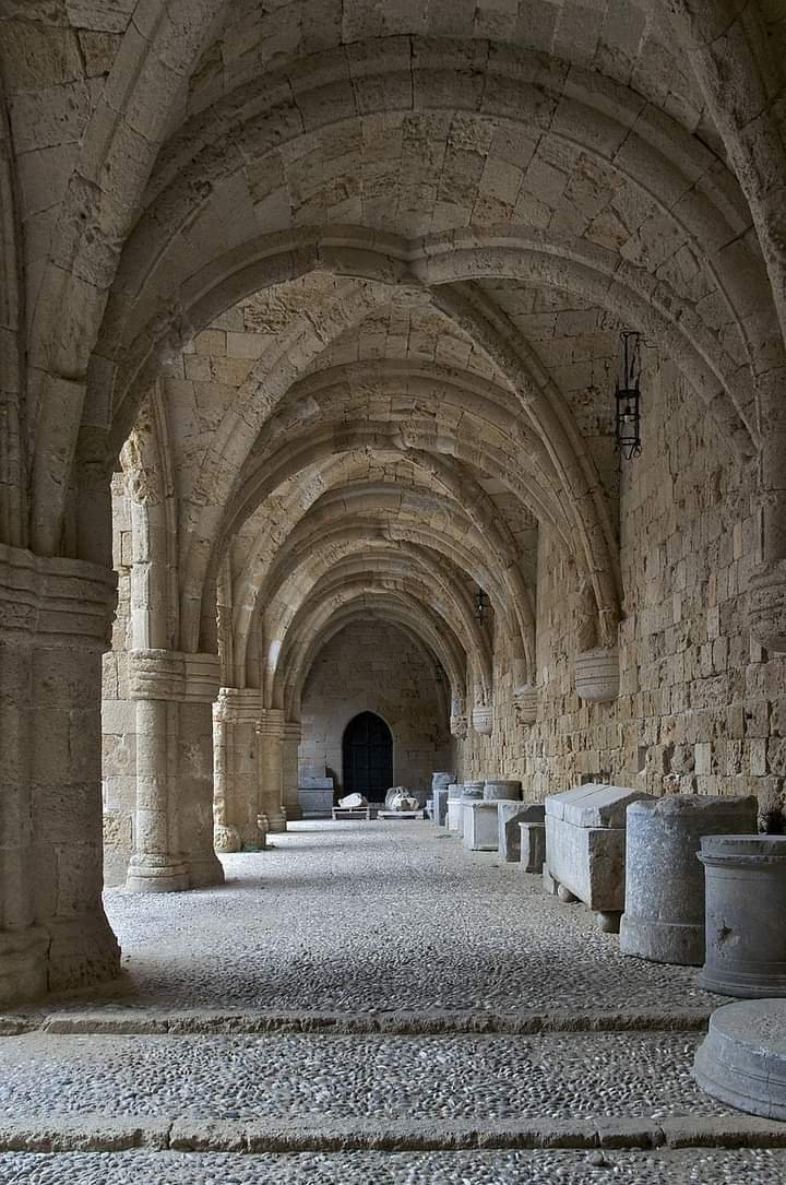 Rhodes Archaeological Museum.
#ancientarchitecture