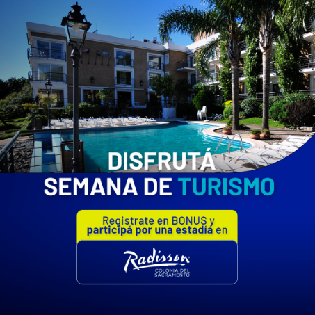 Disfrutá Semana de Turismo con BONUS 😎
👉 Sumate a nuestro Club de Beneficios y participá por una noche para dos personas en habitación superior con desayuno incluido.  😍

📢 Podés participar hasta el 22 de marzo.