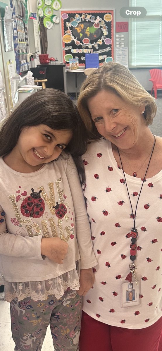 It’s a LADYBUG kind of day 🐞<a href="/WeatherstoneES/">Weatherstone ES</a>