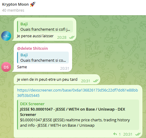 pierro_man's tweet photo. Actuellement en x3 sur $JESSE. C'est propre....pour le moment (base)

#KRYPTONMOON https://t.co/aCZT3mbQgT