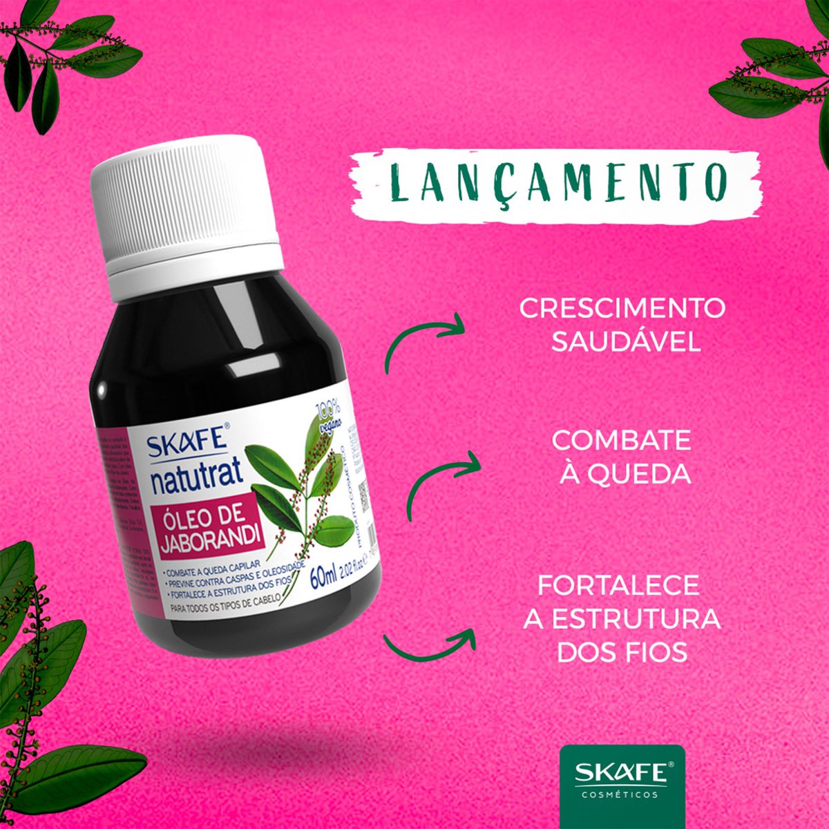 skafecosmeticos's tweet photo. Lançamento!!! 🤩

Indicado para Misturinhas, Umectações e Pré-Poo. Ah! Ele é 100% vegano. ✅

Quem amou essa super novidade? 💚

#skafe #skafecosméticos #skafenatutrat #skafeoleo #oleodejaborandi https://t.co/lUmcXja8jZ