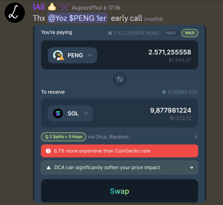 TheFactionDao's tweet photo. The Faction loves $PENG 🐧
Here are some successes of some of our members. https://t.co/oqaMvaGy7E