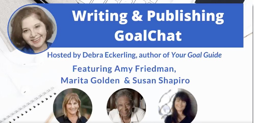 @MaritaGolden was featured on @DebraEckerling's Writing & Publishing @GoalChat show.

Watch the episode: youtube.com/live/-hg7VlMbP… 

#maritagolden #DebraEckerling #writingcommunity #writingtips #publishingadvice