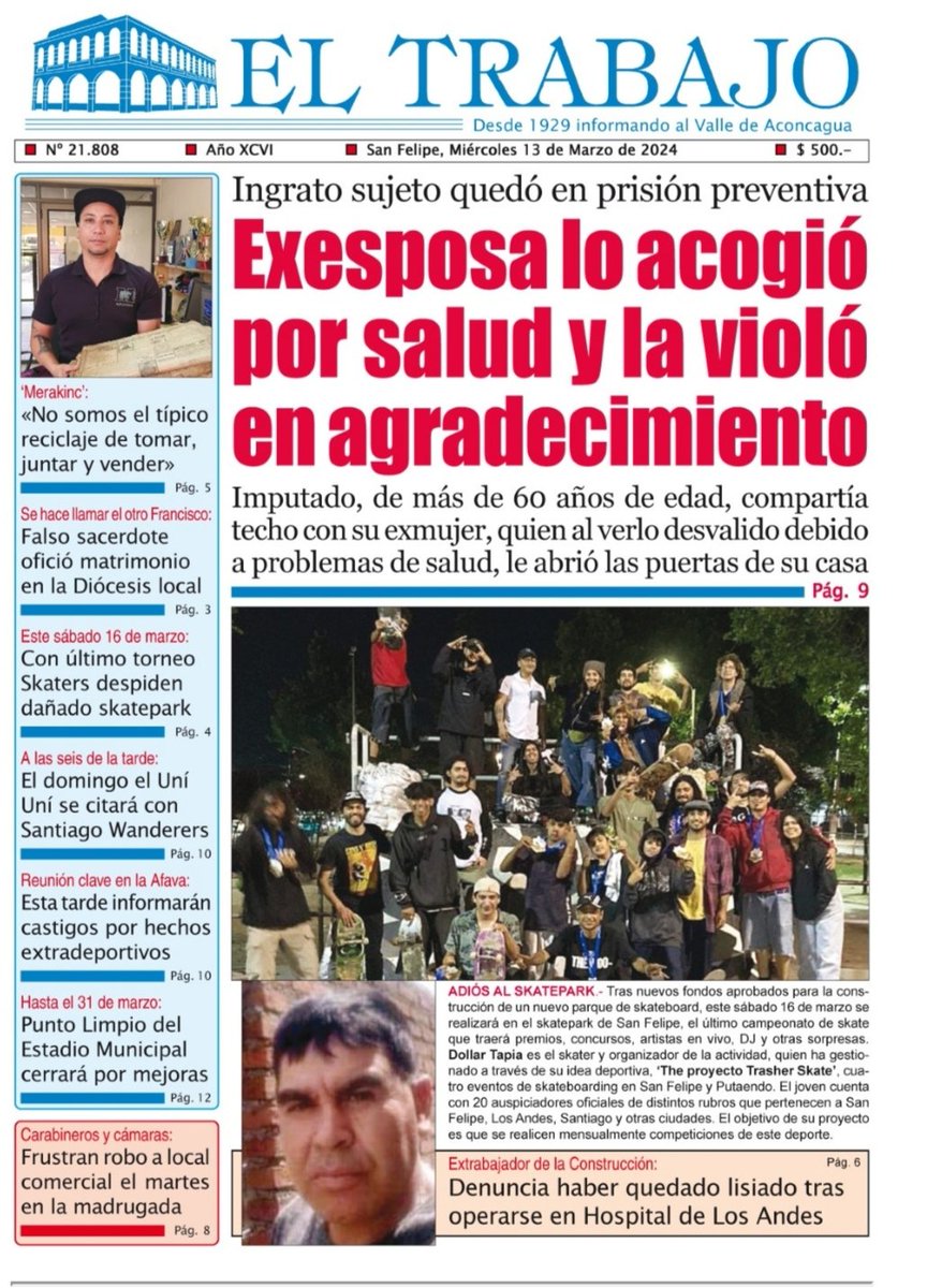 #Impresentable periodismo al debe con cuidado ético y de víctimas de AS <a href="/ChilePeriodista/">Colegio Periodistas de Chile</a> <a href="/GabrielBoric/">Gabriel Boric Font</a> <a href="/camila_vallejo/">Camila Vallejo Dowling</a> <a href="/MinMujeryEG/">Ministerio de la Mujer y la Equidad de Género</a>