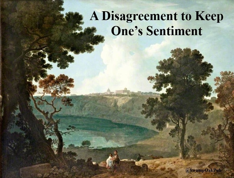 SwampOakPub's tweet photo. Memories, Trophies on a Shelf or the Very Air We Breath? 

Read "A Disagreement to Keep One’s Sentiment" and dive into the debate &amp; decide for yourself! https://t.co/JPulhxBK7r https://t.co/TauvCcDM8k
