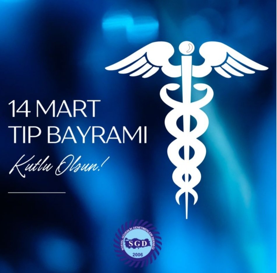 Tüm sağlık çalışanlarımızın '14 Mart Tıp Bayramı'nı' kutluyoruz! Sizler, her zorluğa göğüs germek için gece gündüz demeden çalışıyorsunuz. Minnettarız ve yanınızdayız! 💙👩⚕️👨⚕️ #TıpBayramı #SağlıkKahramanları #SosyalGüvenlikDenetmenleri