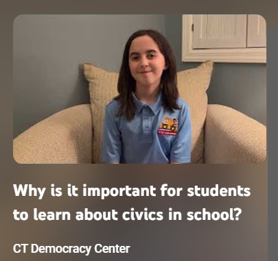We asked Connecticuticans - including Kid Governor's Cabinet Members! - why it's important for students to learn civics in school. Explore our 'What is Civics?' video series to hear what they had to say! ow.ly/4OZi50QRSg0 #CivicLearningWeek #CivicLearningWeekCT @nationalCLW
