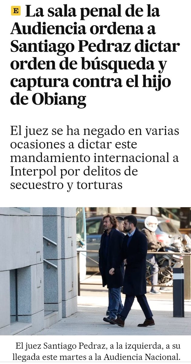 MareasCiudadana's tweet photo. 🇬🇶 #GuineaEcuatorial
¡Abajo la dictadura!
RUEDA DE PRENSA de #MLGE3R : órdenes internacionales de detención a
altos cargos de la dictadura de Guinea Ecuatorial.
Más información en la web de la Asociación Paz Ahora 👇
https://t.co/5NpxK9Jrgm https://t.co/hFNCRf22mM