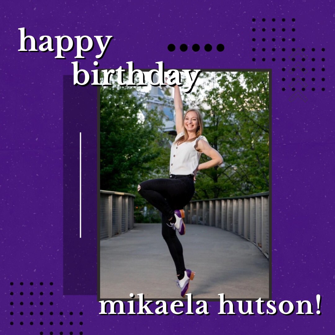 Happy birthday to our friend and company member Mikaela Hutson! We can’t wait to jam with you again soon! 💜🎂

#TheNashvilleTapExperiment #tapdance