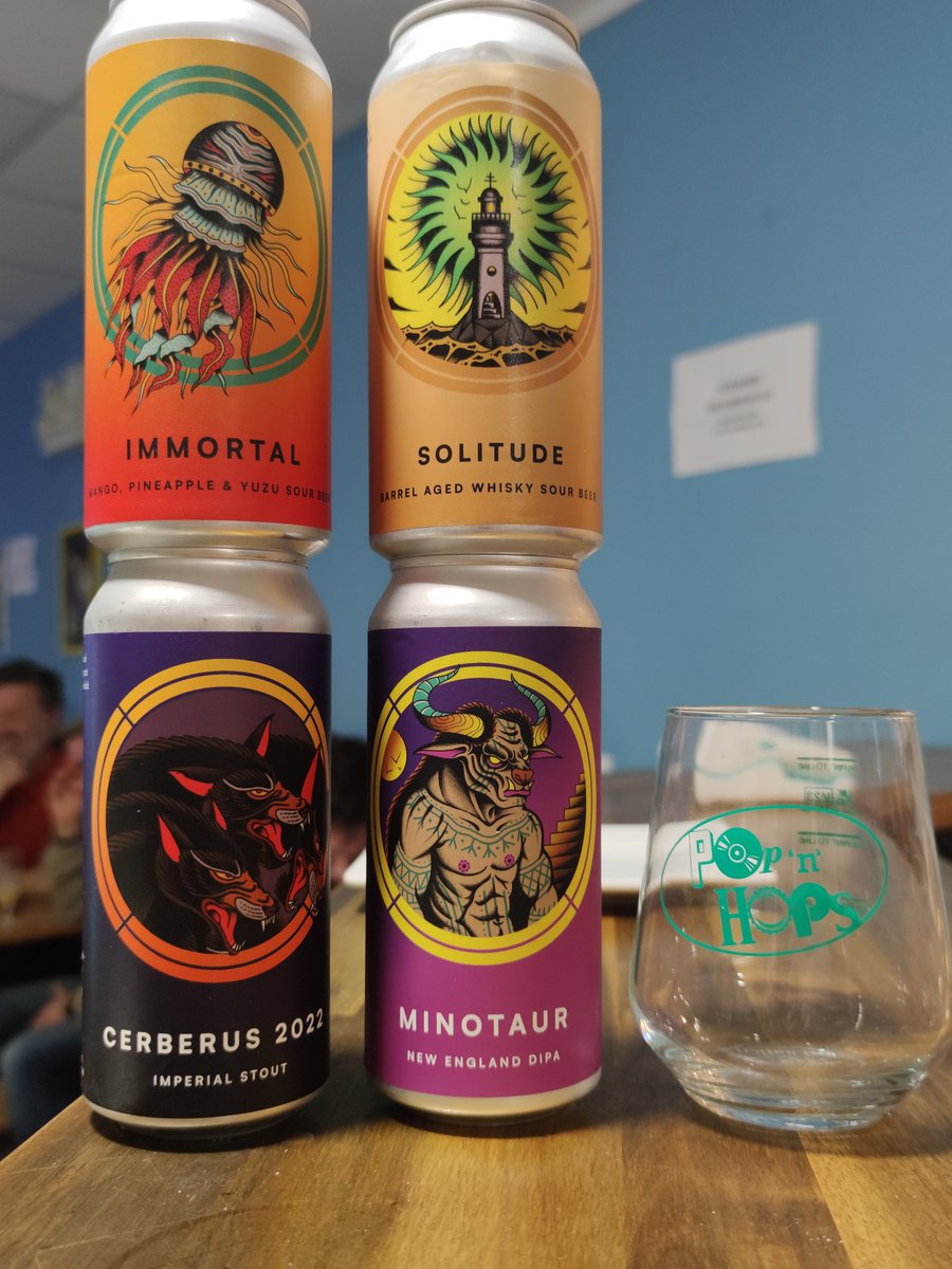 Welcome @OtherworldBrew to the shop. This DIPA - Minotaur is hitting the midweek mark!