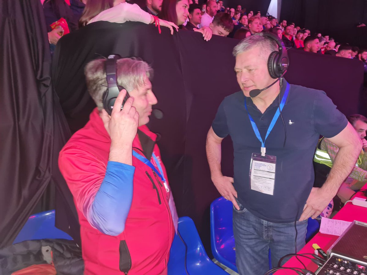 Commentator @olympicchannel  @tkdeurope European Olympic Taekwondo selections