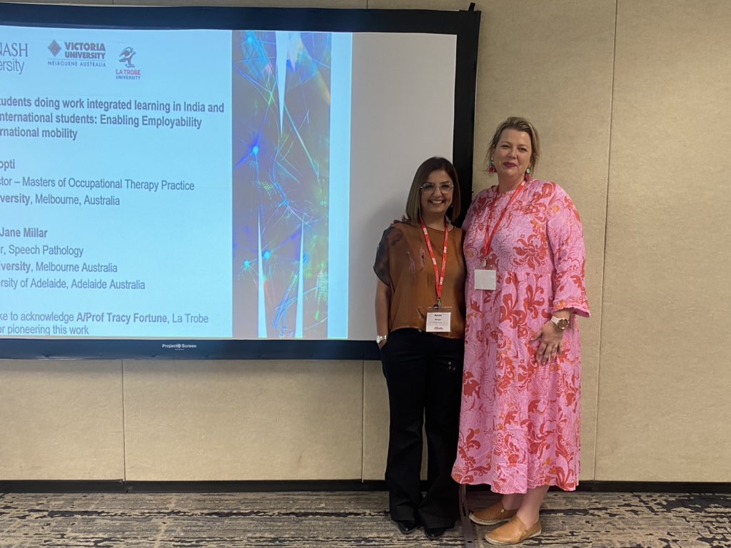 It’s such an honour to present with the amazing Dr Bhopti on our passion study abroad and internationalisation at home in Miami
