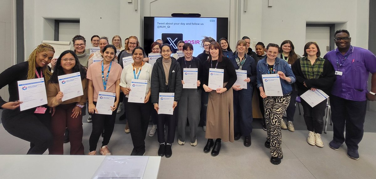 Improvement & Transformation Team (@nuh_qi) on Twitter photo Great day delivering #QSIR Fundamentals to our latest <a href="/SharedGovNUH/">SharedGovernance NUH</a> council members. Fab to see such a wide range of roles and specialties being represented across <a href="/nottmhospitals/">Nottingham University Hospitals</a> <a href="/mrs_em_flower/">Emma Flower</a> @JoanneC02104384 Great day delivering #QSIR Fundamentals to our latest <a href="/SharedGovNUH/">SharedGovernance NUH</a> council members. Fab to see such a wide range of roles and specialties being represented across <a href="/nottmhospitals/">Nottingham University Hospitals</a> <a href="/mrs_em_flower/">Emma Flower</a> @JoanneC02104384