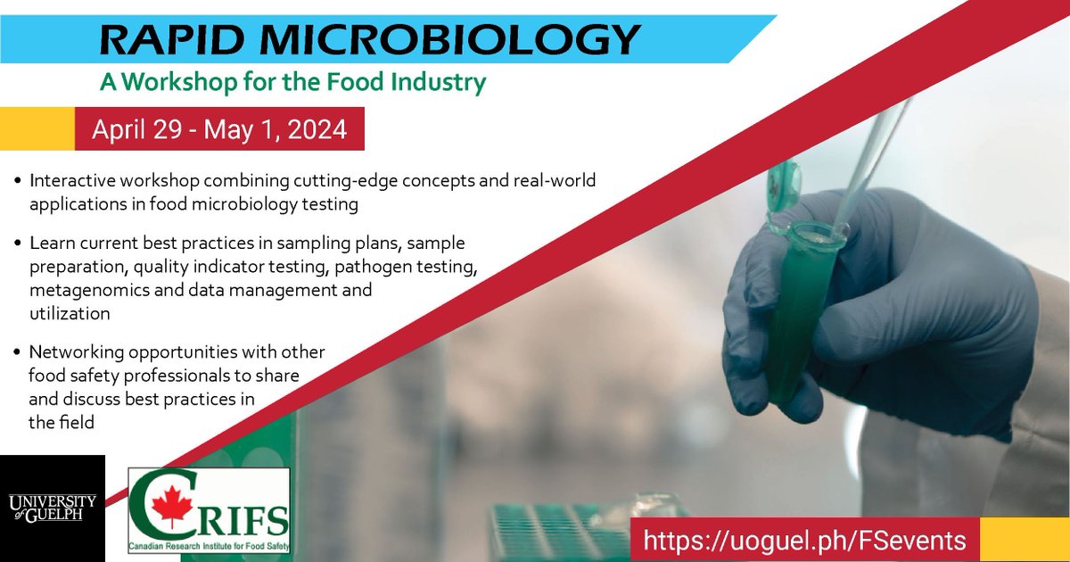 Struggling to keep up with new rapid testing methods for food safety due to limited resources and evolving tech? Join our workshop for a hands-on experience in food microbiology testing. Network with industry pros and enhance your skills. #FoodSafety #MicrobiologyTesting