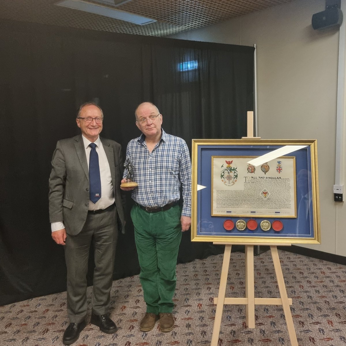 We were very proud tonight to honour our own Professor Colonel Ian Greaves with the Trauma Fellowship, and showcase our new Coat of Arms for the first time! Tomorrow we wrap up what has been a wonderful conference. Thank you everyone who has joined us!