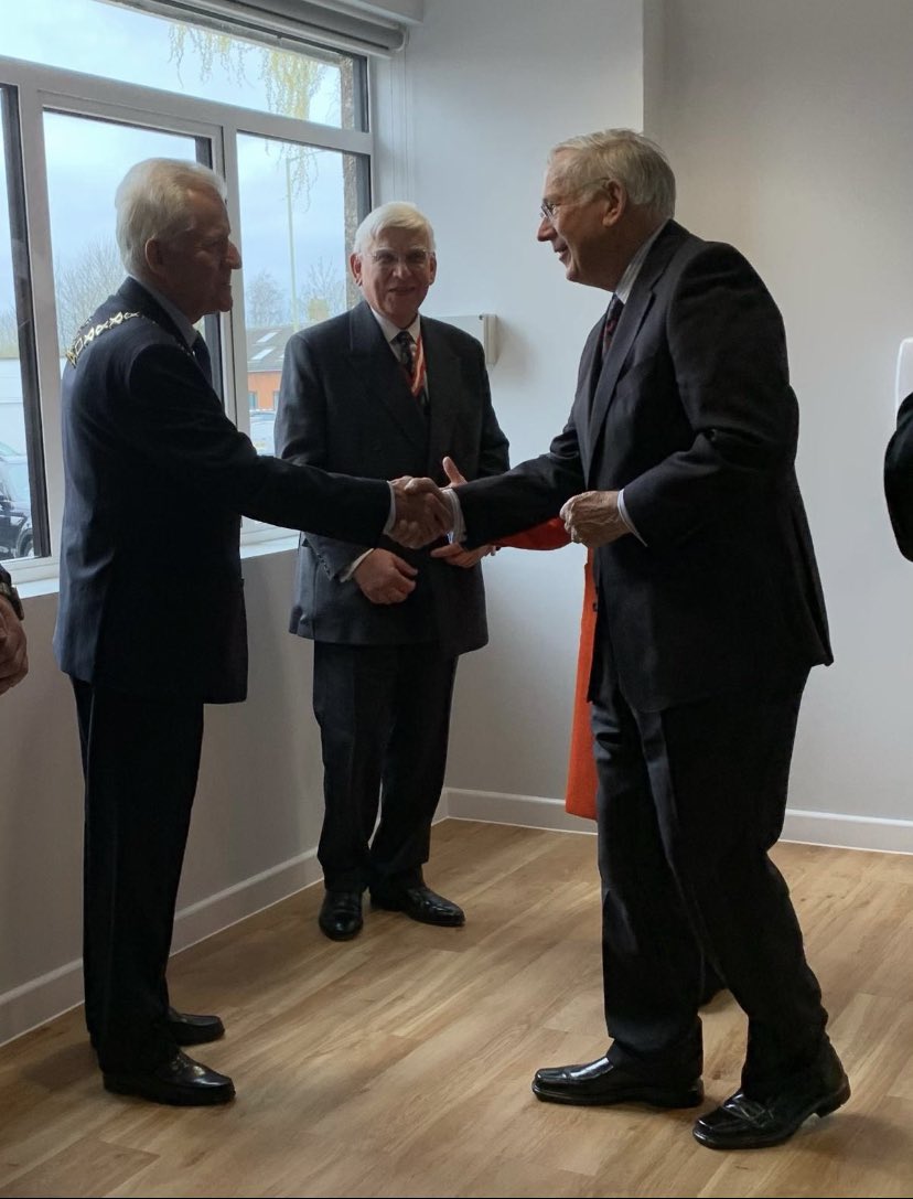 The Chair was delighted to meet HRH The Duke of Gloucester today at @stmartinsnfk more information about the charity can be found here 👇 stmartinshousing.org.uk