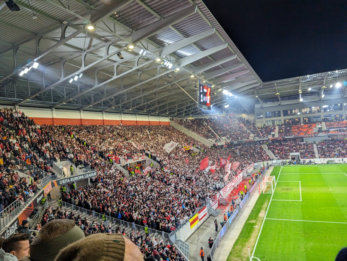 Schorsch92's tweet photo. #MatchDay der @scfreiburg ist heute im Achtelfinal Rückspiel der @EuropaLeague wieder zu Gast bei @WestHam in London über dem Kanal #WHUSCF #GInternational https://t.co/6cqsNjEi6l