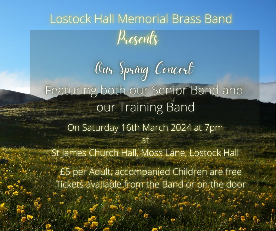Lostock Hall Band tweet media