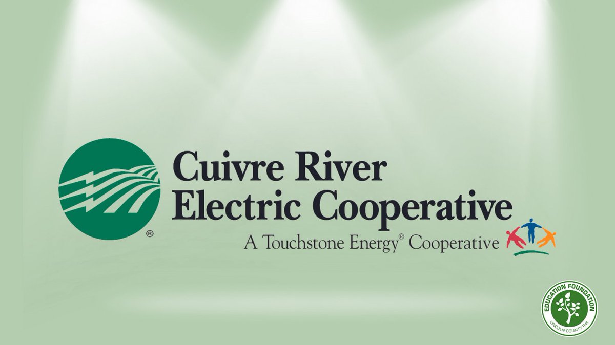 📣Sponsor Spotlight🌟 Thank you <a href="/CuivreRiver/">Cuivre River Electric Cooperative</a>
 for your sponsorship! Your continued support of the Education Foundation is much appreciated and helps to provide funding for projects and programs for the R3 District. #lcr3ef #supportourstudents #proud2br3