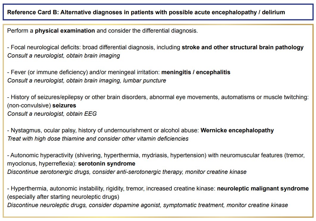 🌟 New guidance on #delirium management 🌟

👥➡️ Expert consensus via Delphi process

🧠 Covers general wards, ICU, &amp; cardiac surgery wards

📗 Published in the Delirium journal: doi.org/10.56392/001c.…

#WDAD2024