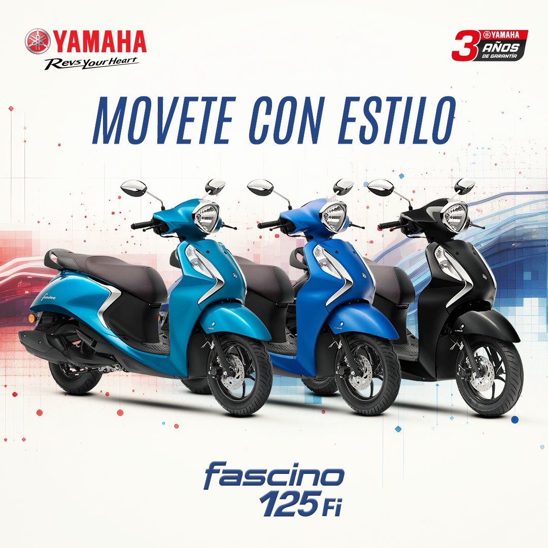 Ya elegiste la Fascino, ahora elegí el color ¿Cuál te llevas? 🛵⚡

¡Descubrila en nuestra web! (Link en bio).

#Yamaha #Scooter #Moto #Fascino