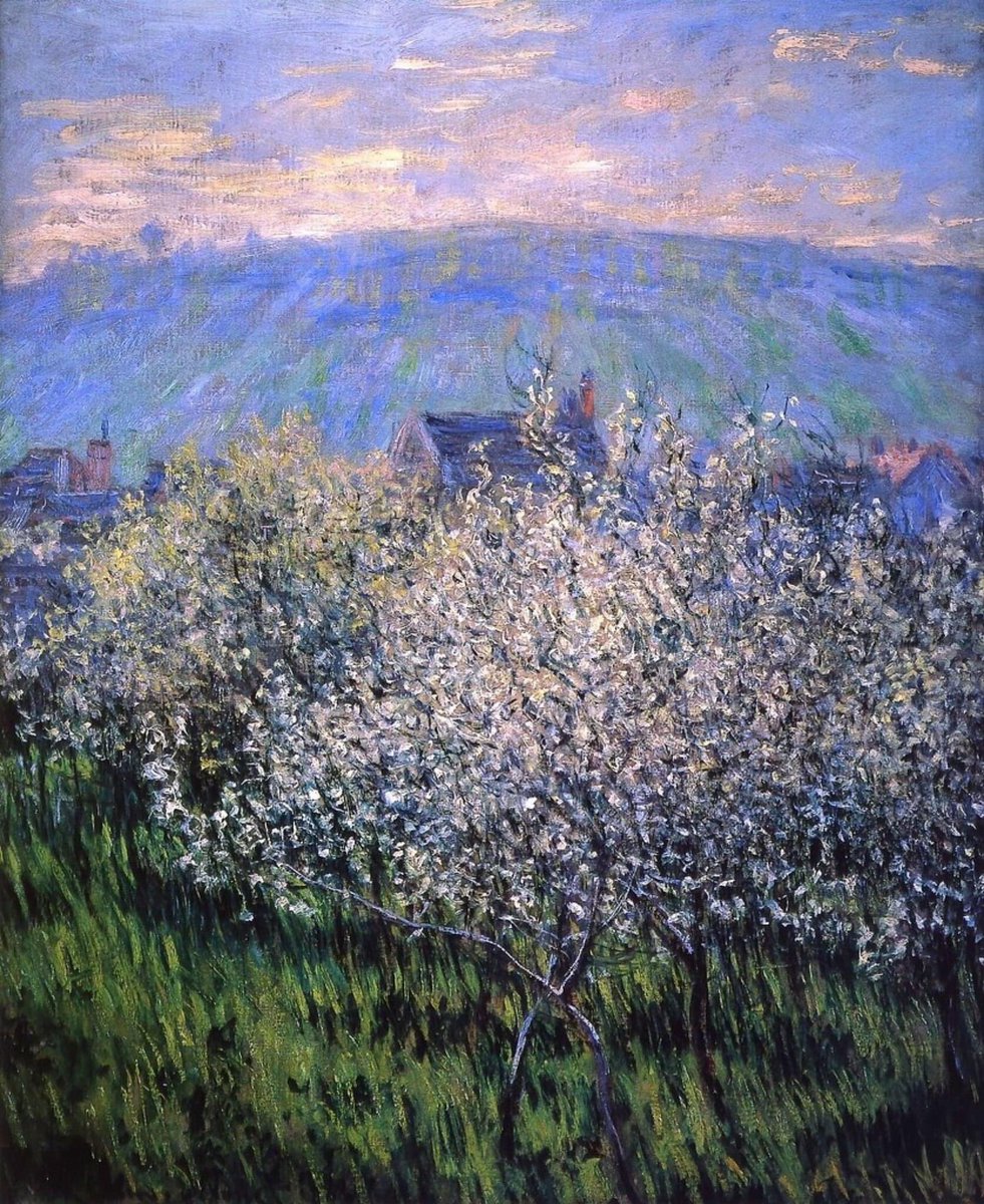 Arteymas_'s tweet photo. Claude Monet (1840-1926) - "Ciruelos en flor", 1879 https://t.co/KIqtxbmDy1